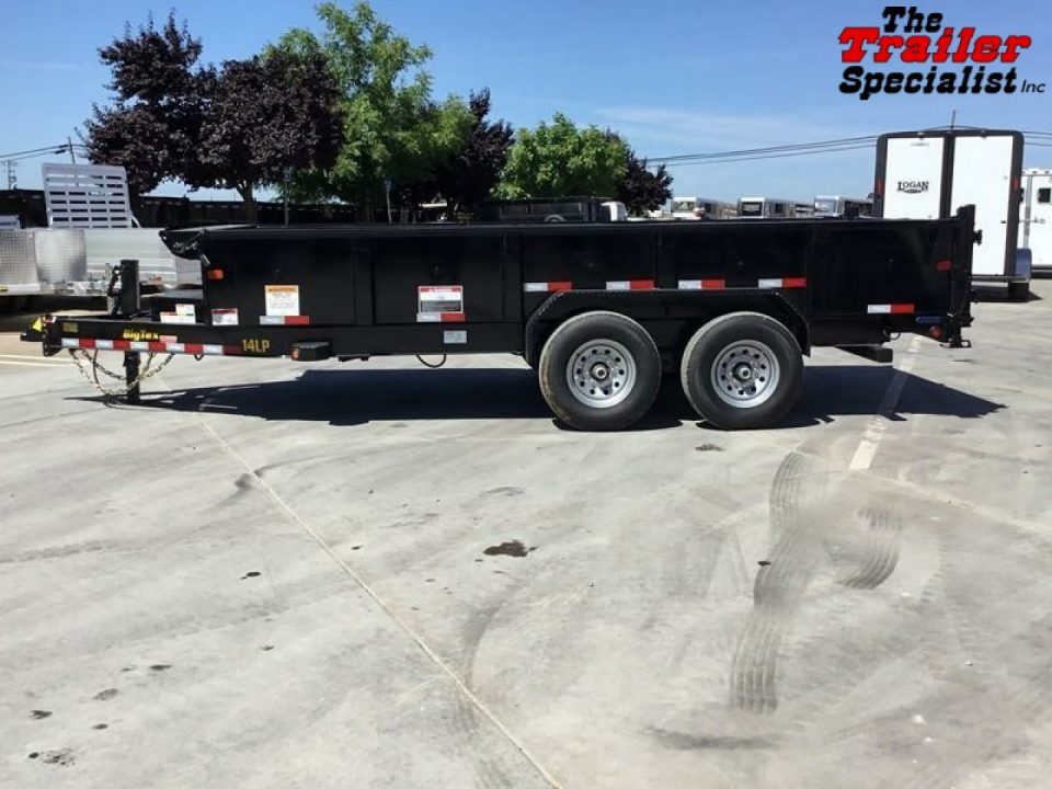 New 2025 Big Tex Trailers 14LP-16-6SIR 7FT X 16FT 14K GVW Dump Trailer