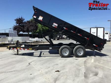 New 2025 Big Tex Trailers 14LP-16-6SIR 7FT X 16FT 14K GVW Dump Trailer