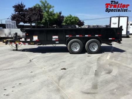 New 2025 Big Tex Trailers 14LP-16-6SIR 7FT X 16FT 14K GVW Dump Trailer