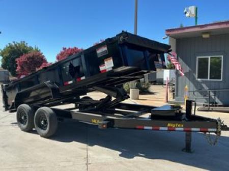 New 2025 Big Tex Trailers 14LP-16-6SIR 7FT X 16FT 14K GVW Dump Trailer