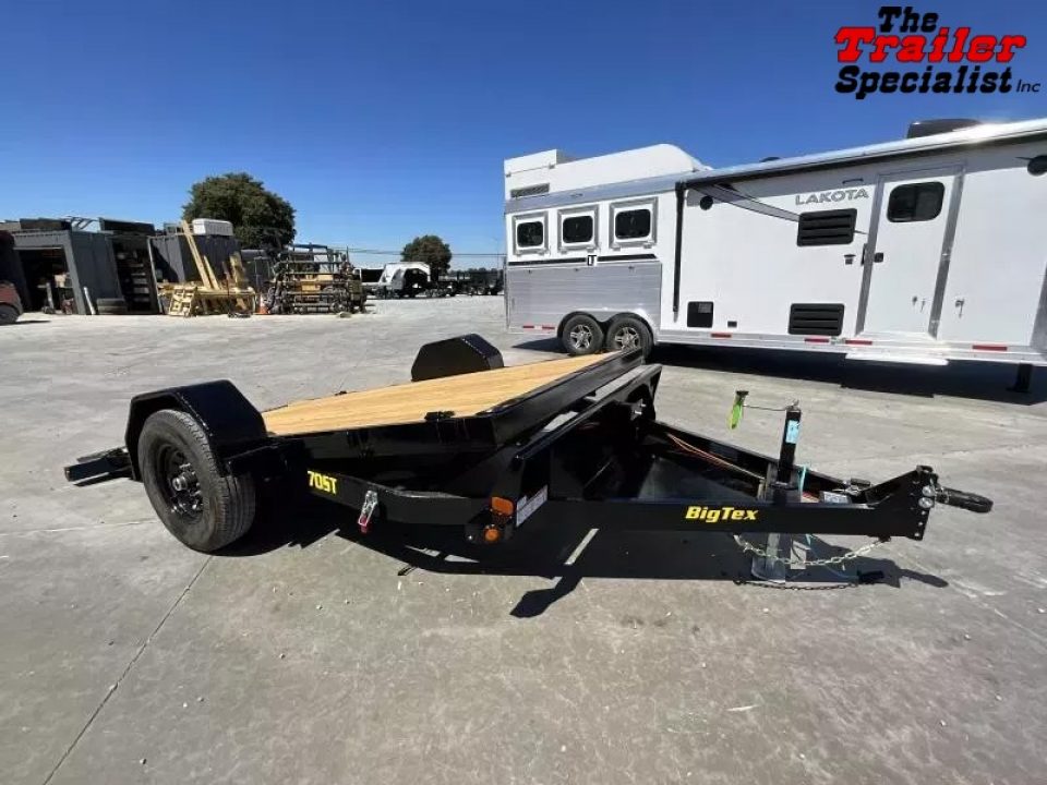 New 2026 Big Tex Trailers 70ST-13 7FT X 13FT 7K GVW Tilt Trailer