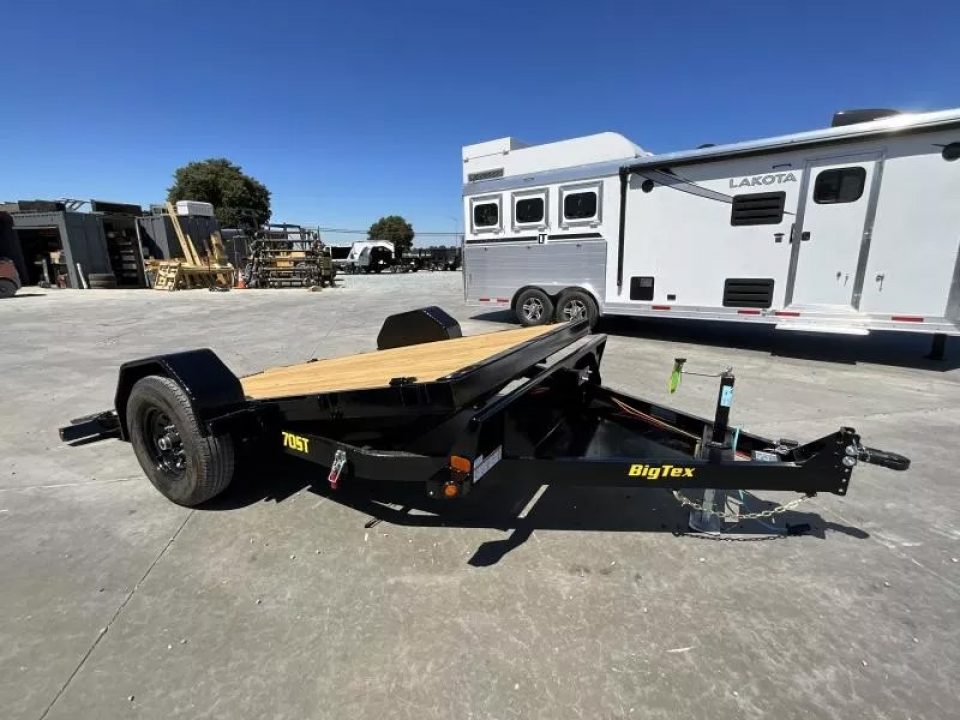New 2026 Big Tex Trailers 70ST-13 7FT X 13FT 7K GVW Tilt Trailer