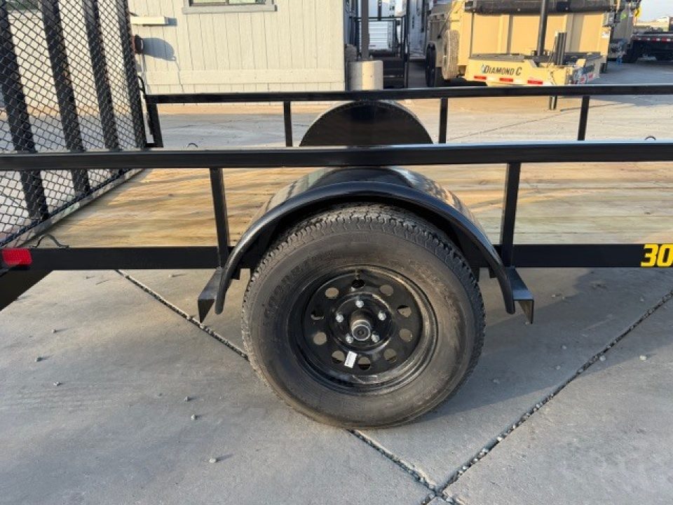 New 2026 Big Tex Trailers 30SA-10R1A-4P 5FT X 10FT 2995 GVW Utility Trailer