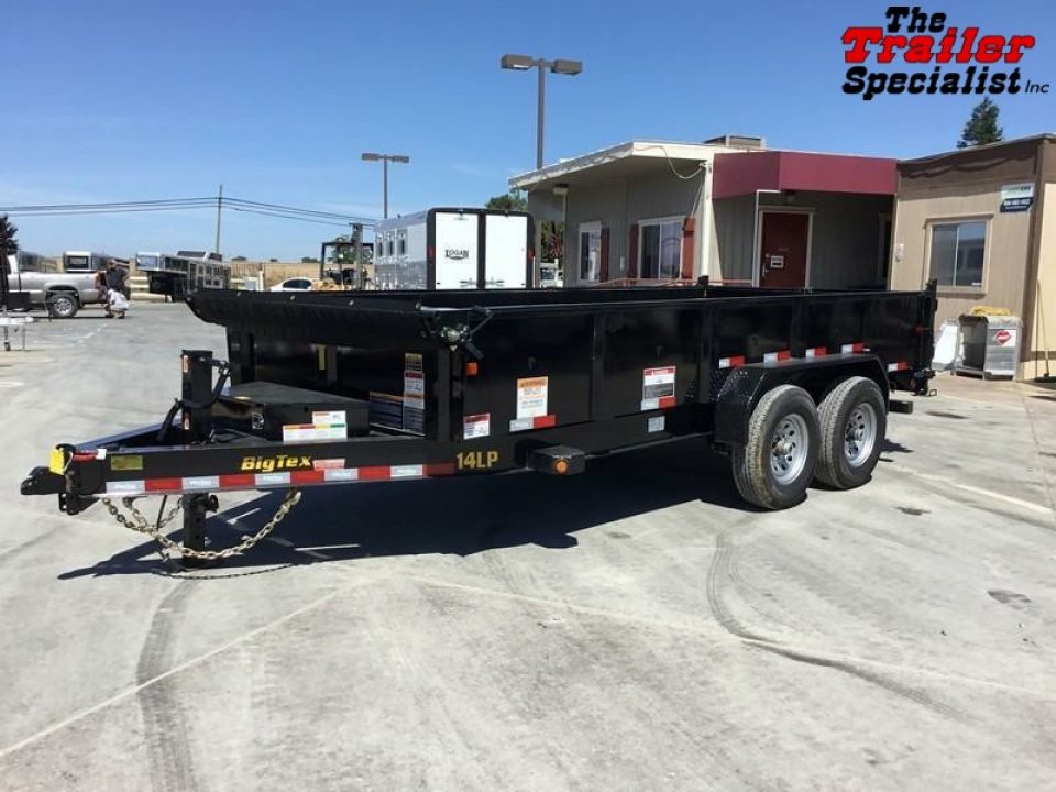 New 2026 Big Tex Trailers 14LP-16-6SIR 7FT X 16FT 14K GVW Dump Trailer