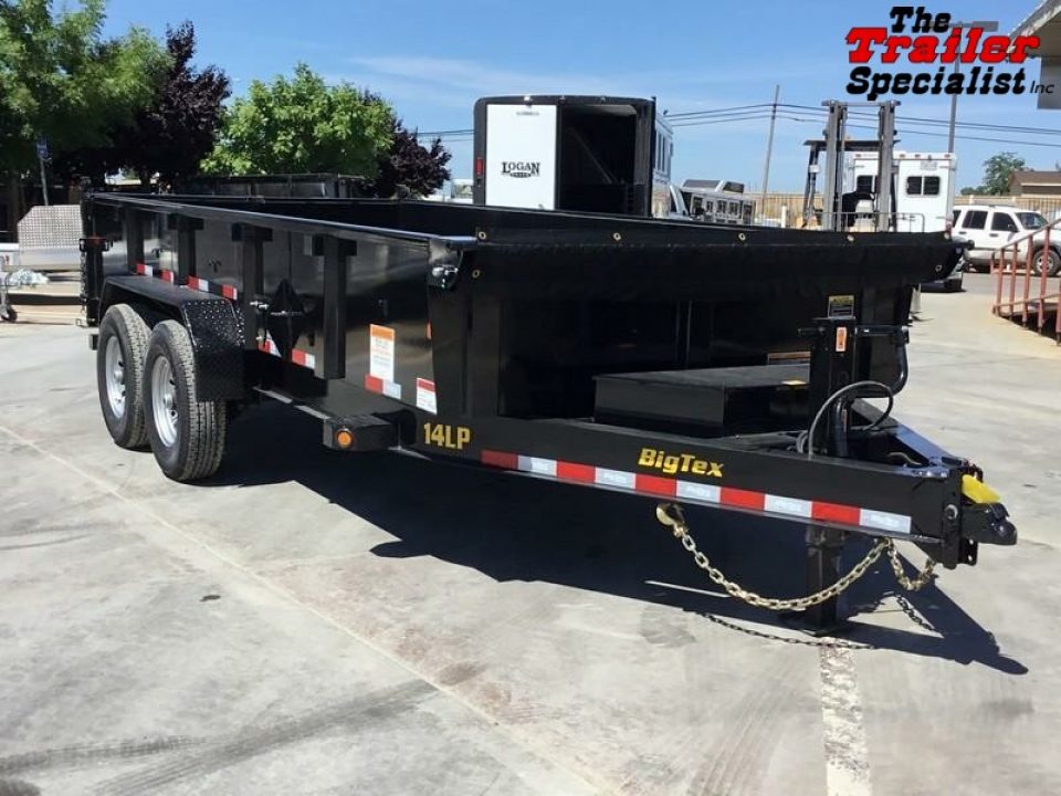 New 2026 Big Tex Trailers 14LP-16-6SIR 7FT X 16FT 14K GVW Dump Trailer