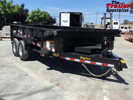 New 2026 Big Tex Trailers 14LP-16-6SIR 7FT X 16FT 14K GVW Dump Trailer