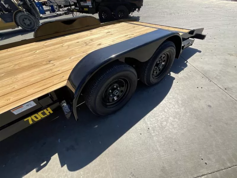 New 2026 Big Tex Trailers 70CH-18DT2B 7FT X18FT 7K GVW Car Hauler