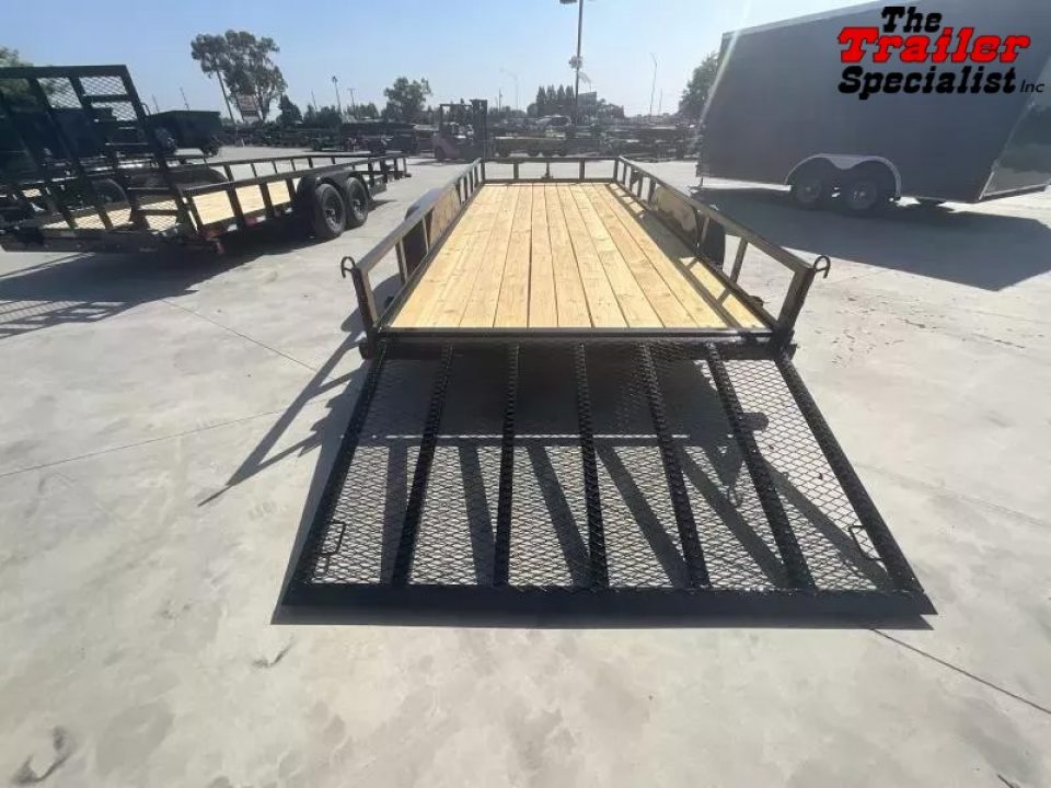 New 2026 Big Tex Trailers 70PI-18R1A-4P-BRK2 7FT X 18FT 7K GVW Utility Trailer