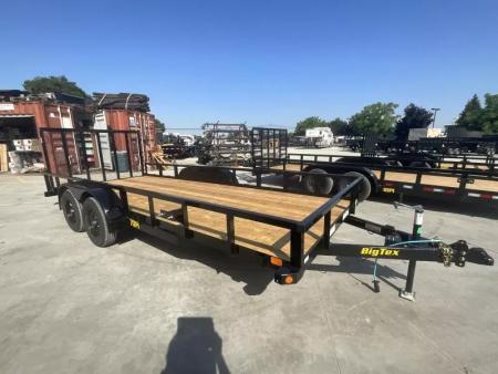New 2026 Big Tex Trailers 70PI-18R1A-4P-BRK2 7FT X 18FT 7K GVW Utility Trailer