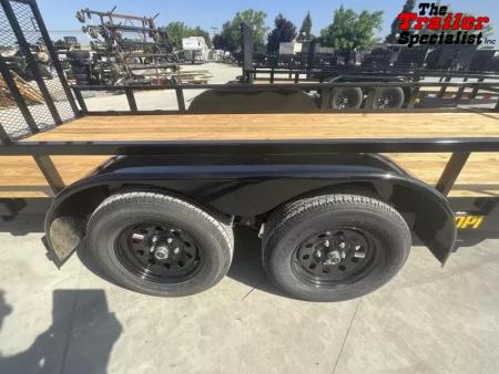 New 2026 Big Tex Trailers 70PI-18R1A-4P-BRK2 7FT X 18FT 7K GVW Utility Trailer