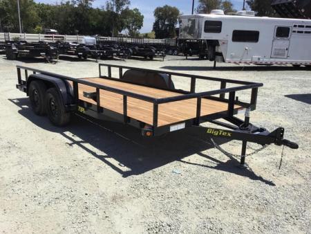 New 2026 Big Tex Trailers 70PI-18R1A-4P-BRK2 7FT X 18FT 7K GVW Utility Trailer