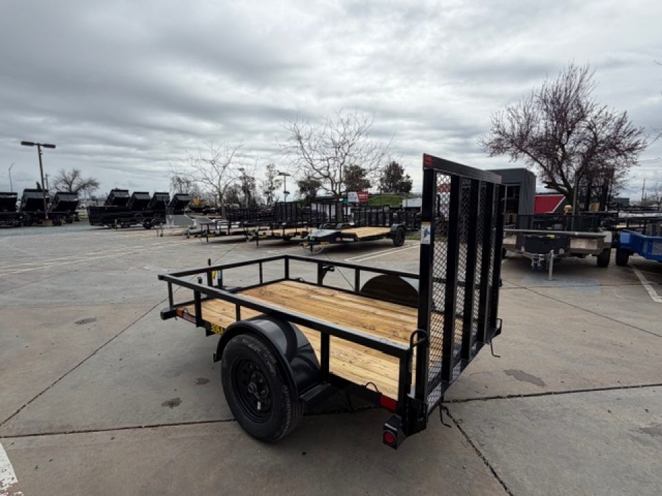 New 2026 Big Tex Trailers 30SA-08R1A-4P 5FT X 8FT 2995 GVW Utility Trailer