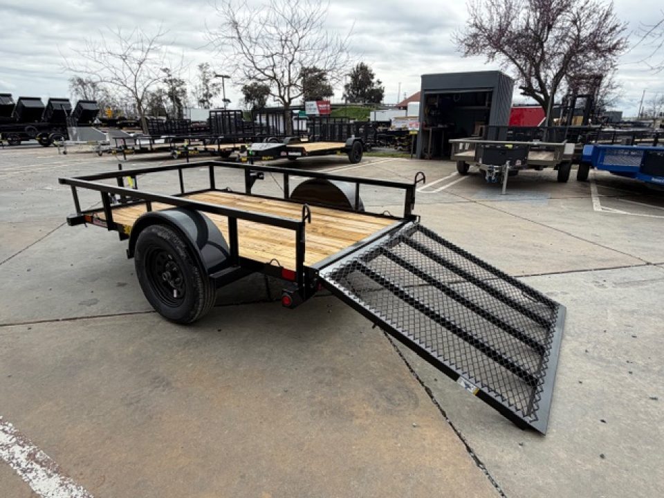 New 2026 Big Tex Trailers 30SA-08R1A-4P 5FT X 8FT 2995 GVW Utility Trailer