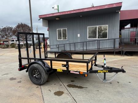 New 2026 Big Tex Trailers 30SA-08R1A-4P 5FT X 8FT 2995 GVW Utility Trailer