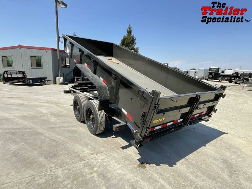 New 2026 Big Tex Trailers 16LP-16-6SIR 7FT X 16FT 17.5K GVW Dump Trailer