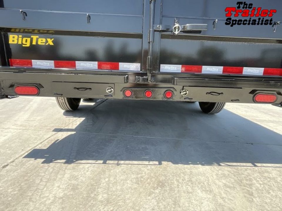 New 2026 Big Tex Trailers 16LP-16-6SIR 7FT X 16FT 17.5K GVW Dump Trailer