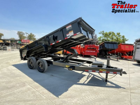 New 2026 Big Tex Trailers 16LP-16-6SIR 7FT X 16FT Dump Trailer