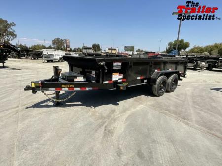 New 2026 Big Tex Trailers 16LP-16-6SIR 7FT X 16FT 17.5K GVW Dump Trailer