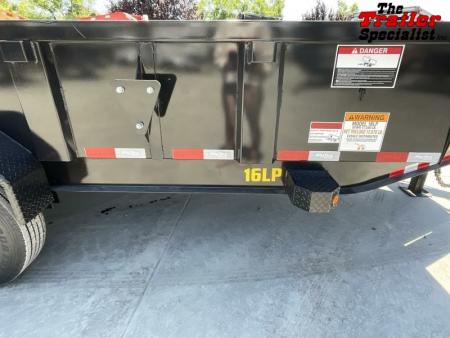 New 2026 Big Tex Trailers 16LP-16-6SIR 7FT X 16FT 17.5K GVW Dump Trailer