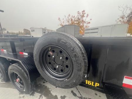 New 2026 Big Tex Trailers 16LP-16-6SIR 7FT X 16FT 17.5K GVW Dump Trailer