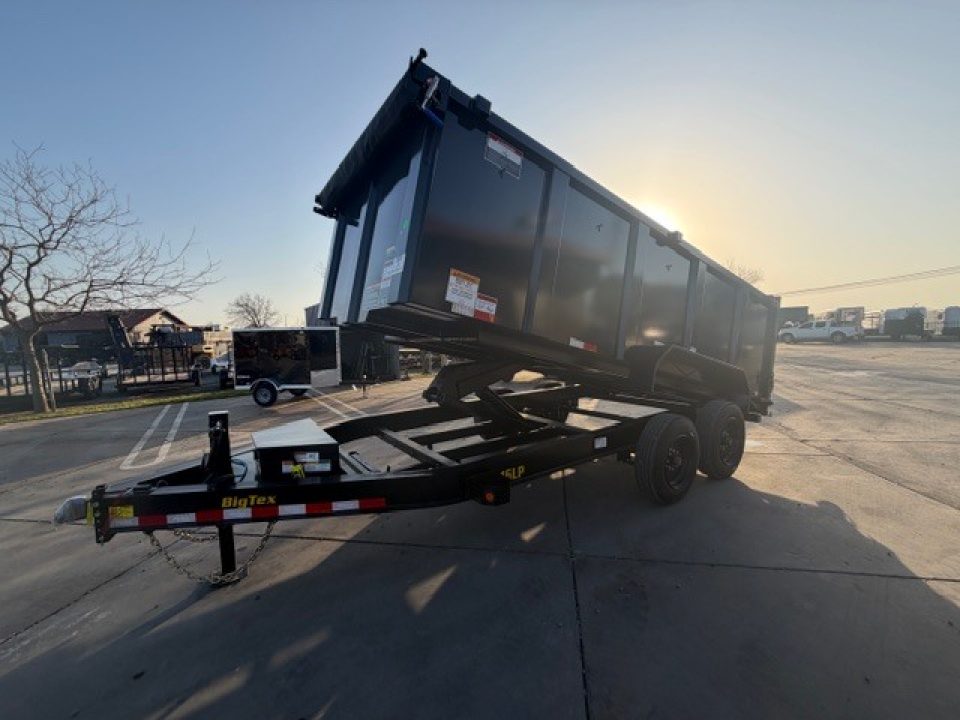 New 2026 Big Tex Trailers 16LP-16-6SIR-P4 7FT X 16FT 17.5K GVW Dump Trailer