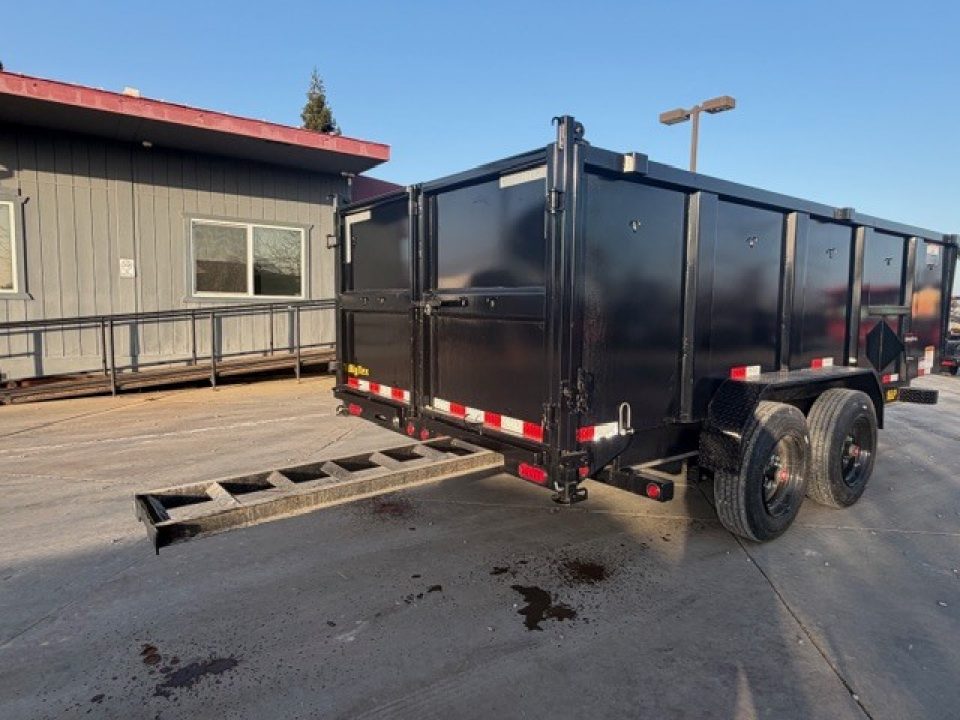 New 2026 Big Tex Trailers 16LP-16-6SIR-P4 7FT X 16FT 17.5K GVW Dump Trailer