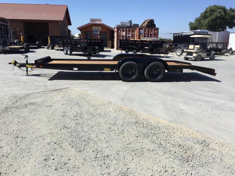New 2026 Big Tex Trailers 70CH-20DT2B 7FT X 20FT 7K GVW Car Hauler