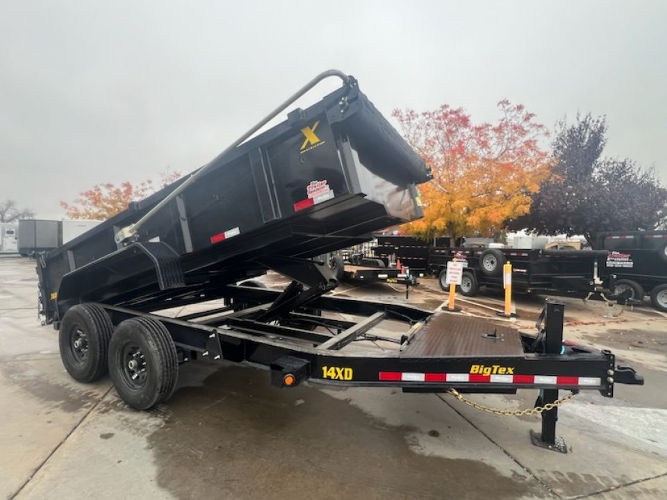 New 2026 Big Tex Trailers 14XD-14C2A 7FT X 14FT 15.4K GVW Dump Trailer