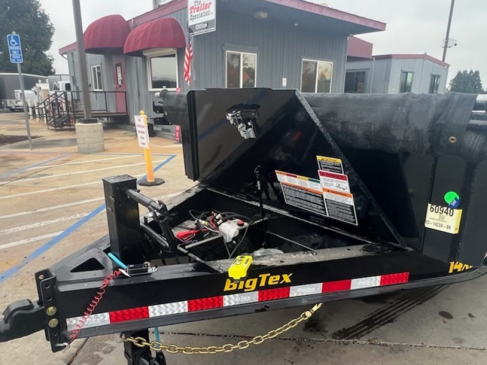 New 2026 Big Tex Trailers 14XD-14C2A 7FT X 14FT 15.4K GVW Dump Trailer