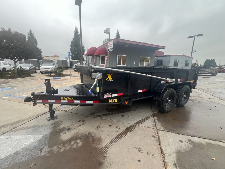 New 2026 Big Tex Trailers 14XD-14C2A 7FT X 14FT 15.4K GVW Dump Trailer