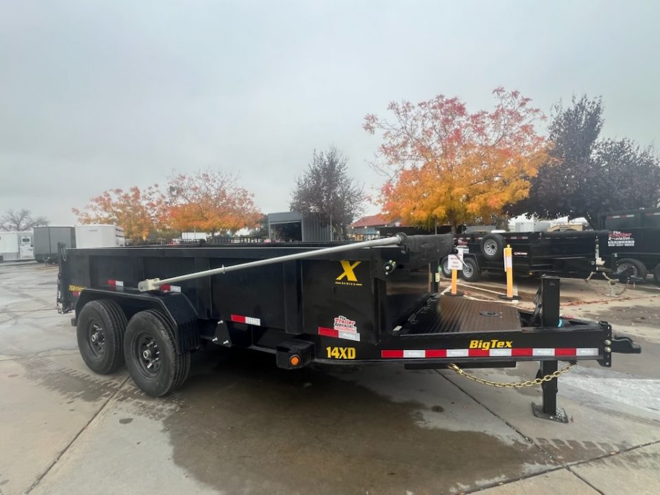 New 2026 Big Tex Trailers 14XD-14C2A 7FT X 14FT 15.4K GVW Dump Trailer