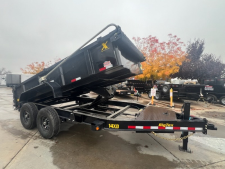 New 2026 Big Tex Trailers 14XD-14C2A 7FT X 14FT Dump Trailer