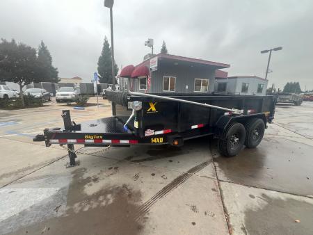 New 2026 Big Tex Trailers 14XD-14C2A 7FT X 14FT 15.4K GVW Dump Trailer