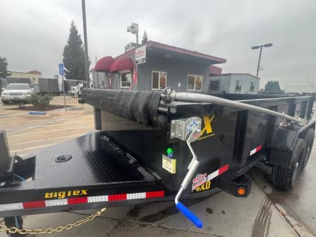New 2026 Big Tex Trailers 14XD-14C2A 7FT X 14FT 15.4K GVW Dump Trailer