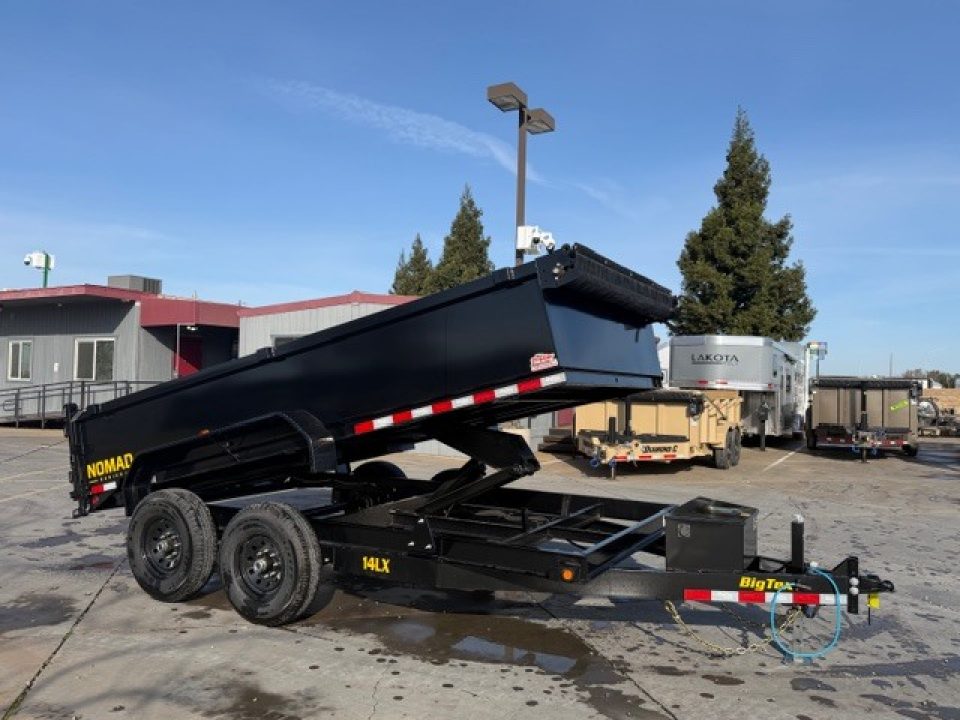 New 2026 Big Tex Trailers 14LX-14C2A 7FT X 14FT 14K GVW Dump Trailer