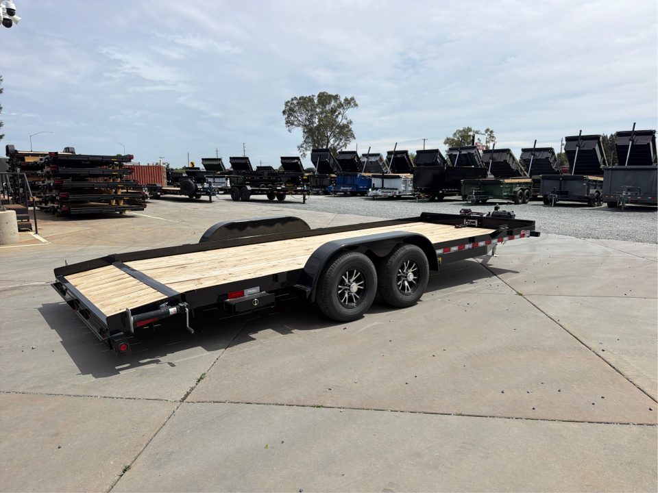 New 2026 Big Tex Trailers 10CH-20DT 7FT X 20FT 9.9K GVW Car Hauler Winch package