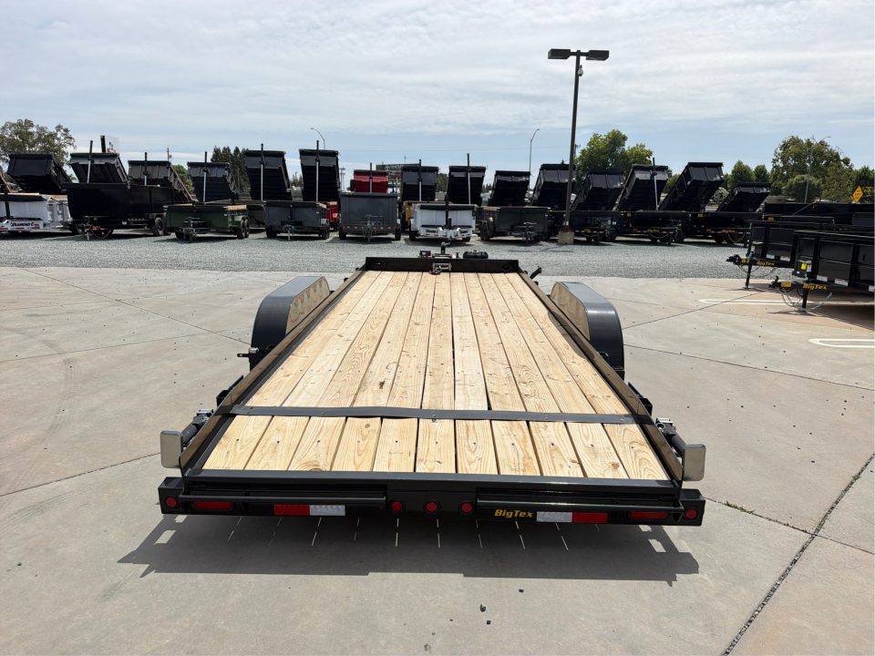 New 2026 Big Tex Trailers 10CH-20DT 7FT X 20FT 9.9K GVW Car Hauler Winch package