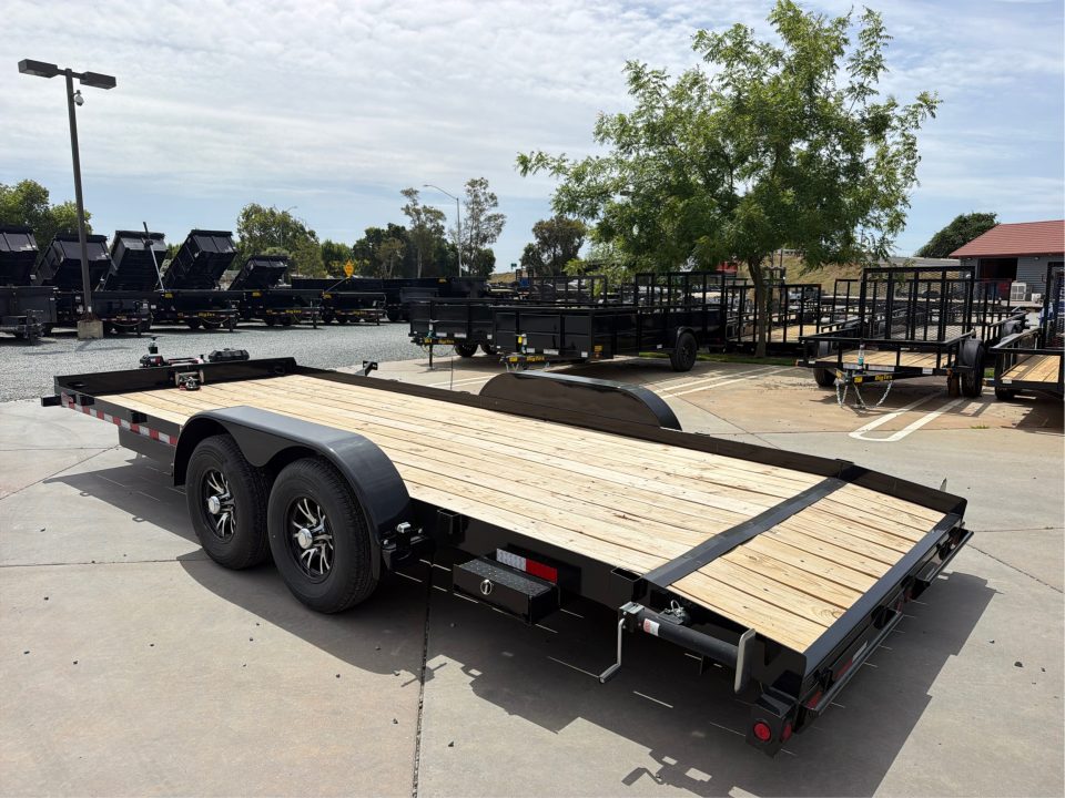New 2026 Big Tex Trailers 10CH-20DT 7FT X 20FT 9.9K GVW Car Hauler Winch package