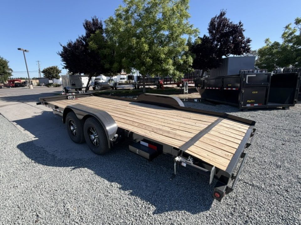 New 2026 Big Tex Trailers 10CH-20DT 7FT X 20FT 9.9K GVW Car Hauler Winch package