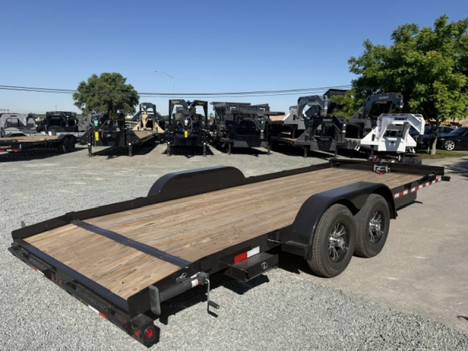 New 2026 Big Tex Trailers 10CH-20DT 7FT X 20FT 9.9K GVW Car Hauler Winch package