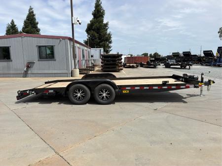 New 2026 Big Tex Trailers 10CH-20DT 7FT X 20FT 9.9K GVW Car Hauler Winch package