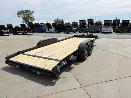 New 2026 Big Tex Trailers 10CH-20DT 7FT X 20FT 9.9K GVW Car Hauler Winch package