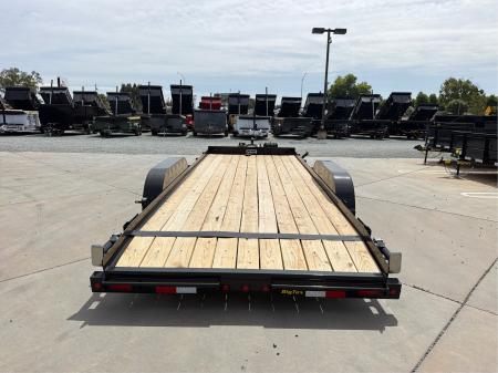 New 2026 Big Tex Trailers 10CH-20DT 7FT X 20FT 9.9K GVW Car Hauler Winch package