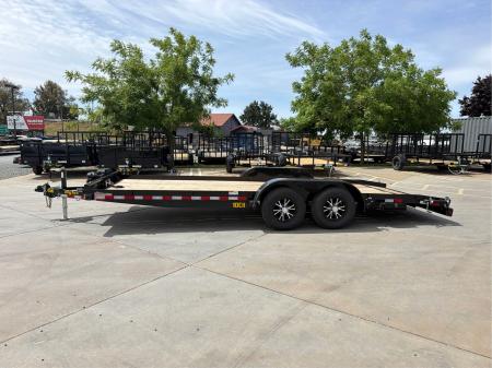 New 2026 Big Tex Trailers 10CH-20DT 7FT X 20FT 9.9K GVW Car Hauler Winch package