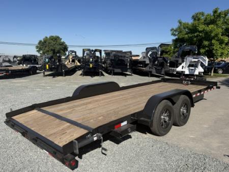 New 2026 Big Tex Trailers 10CH-20DT 7FT X 20FT 9.9K GVW Car Hauler Winch package