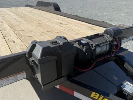 New 2026 Big Tex Trailers 10CH-20DT 7FT X 20FT 9.9K GVW Car Hauler Winch package