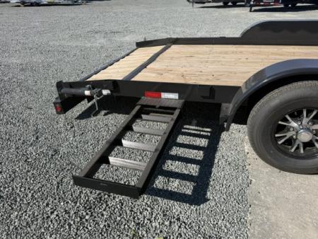 New 2026 Big Tex Trailers 10CH-20DT 7FT X 20FT 9.9K GVW Car Hauler Winch package