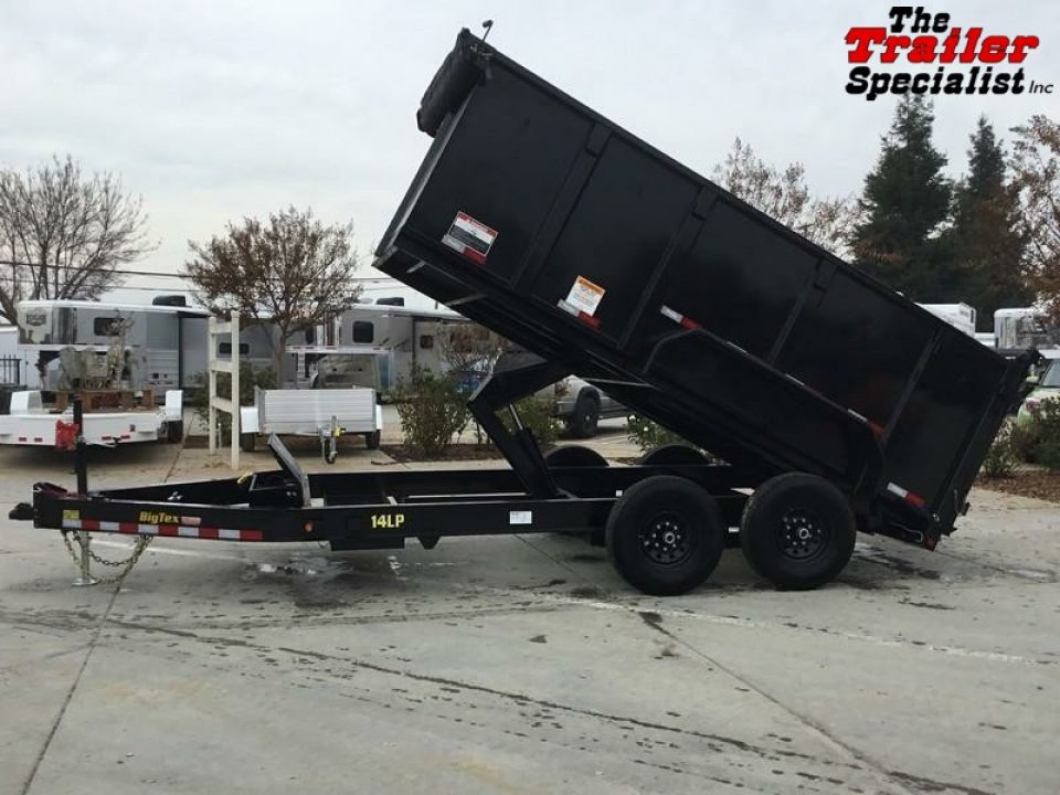 New 2026 Big Tex Trailers 14LP-14-6SIR-P4 7FT X 14FT P4 Dump Trailer