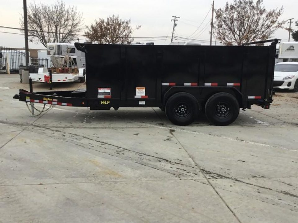 New 2026 Big Tex Trailers 14LP-14-6SIR-P4 7FT X 14FT P4 Dump Trailer