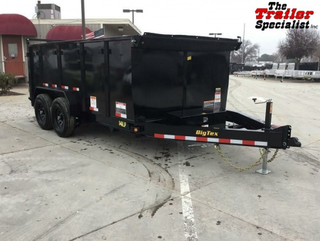 New 2026 Big Tex Trailers 14LP-14-6SIR-P4 7FT X 14FT P4 Dump Trailer